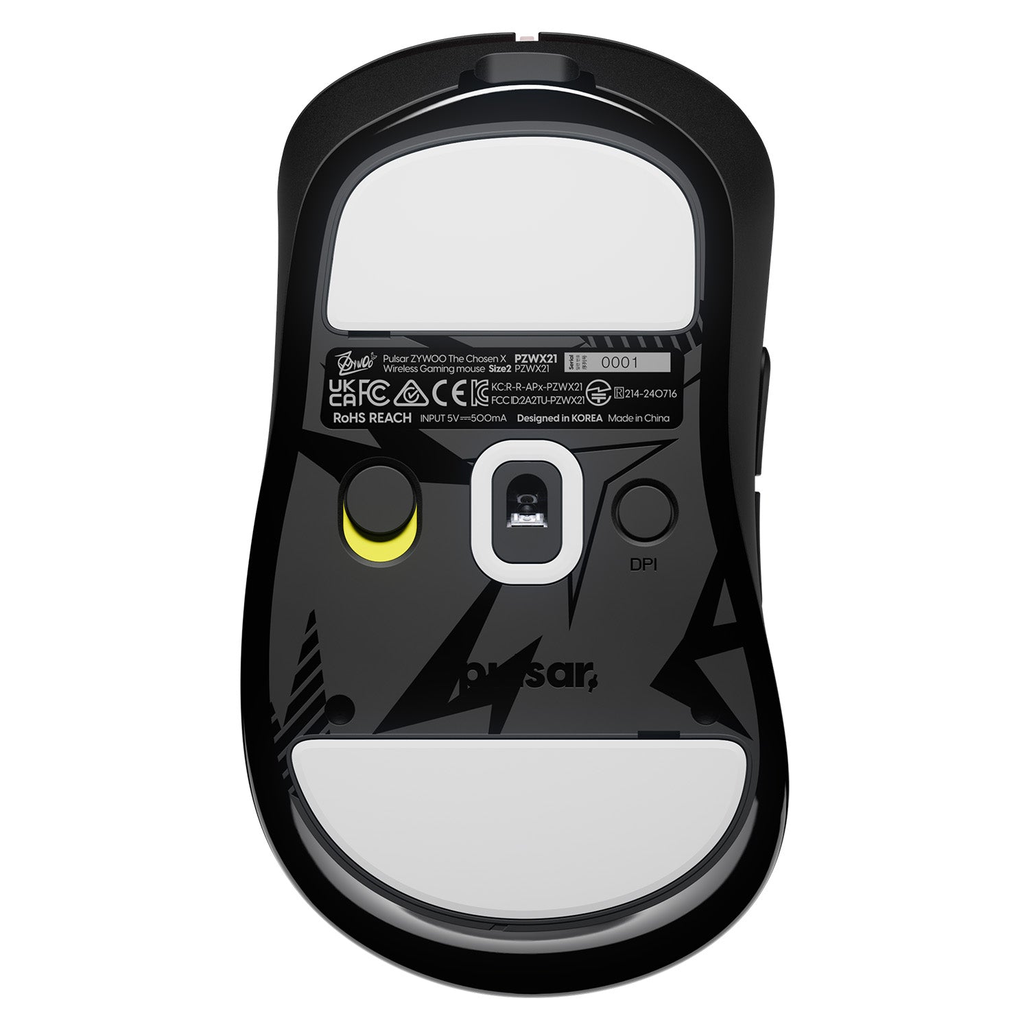 ZywOo The Chosen Mouse - Medium [Black] – Lethal Gaming Gear