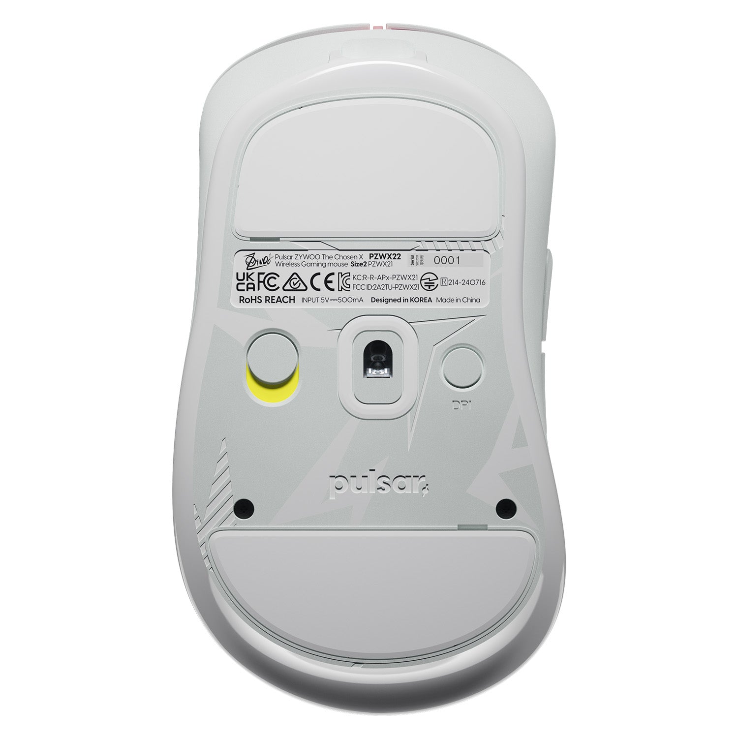 ZywOo The Chosen Mouse - Medium [White]