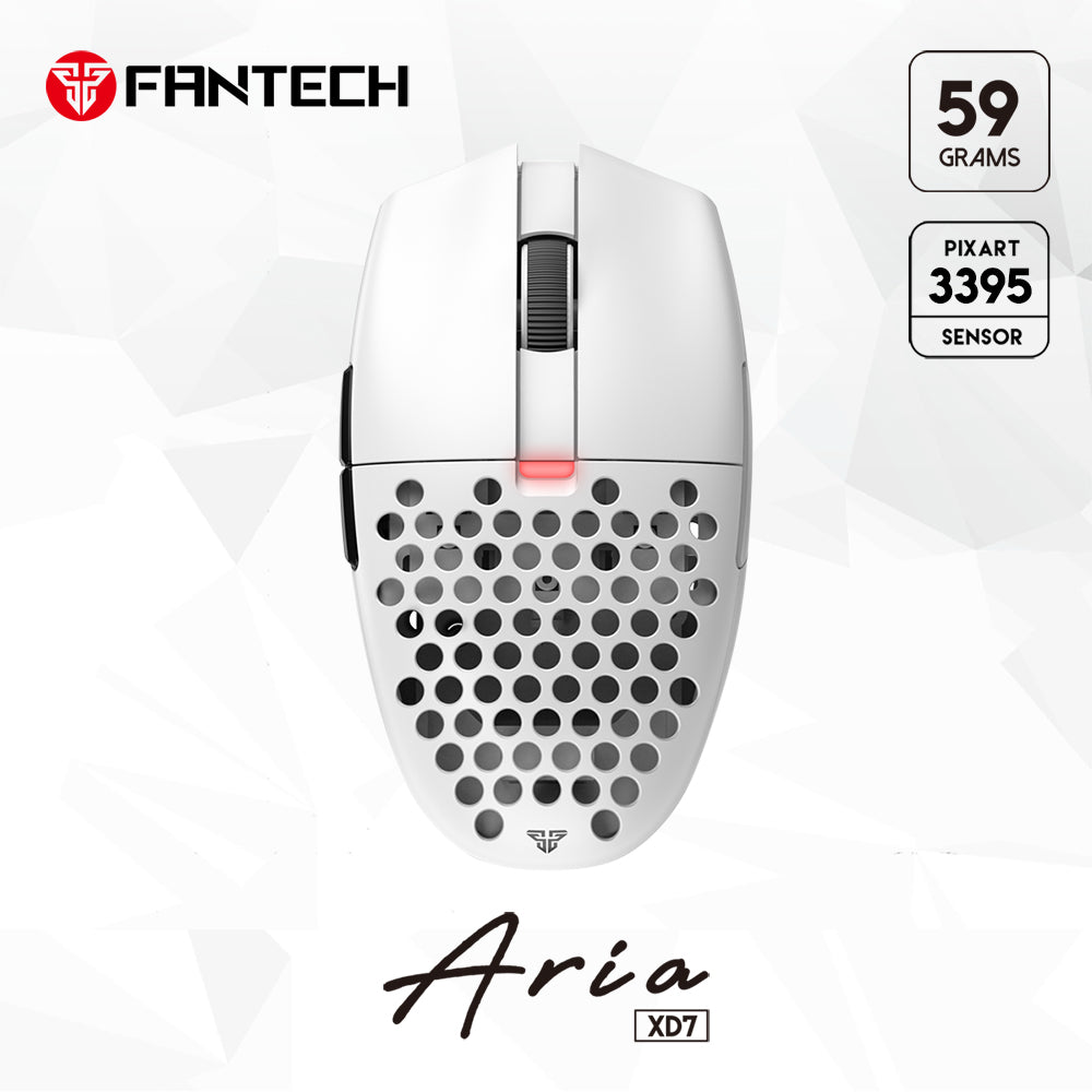 Fantech XD7 Aria Wireless Gaming Mouse - Lethal Gaming Gear