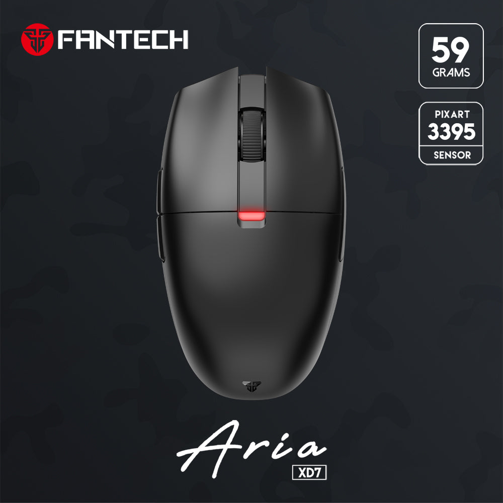 Fantech XD7 Aria Wireless Gaming Mouse - Lethal Gaming Gear