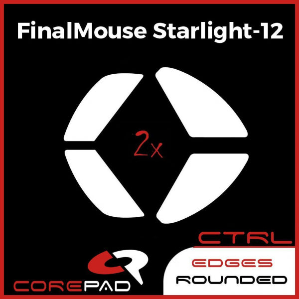 Corepad Skatez CTRL - Finalmouse Starlight-12 (.65mm) / Ultralight X