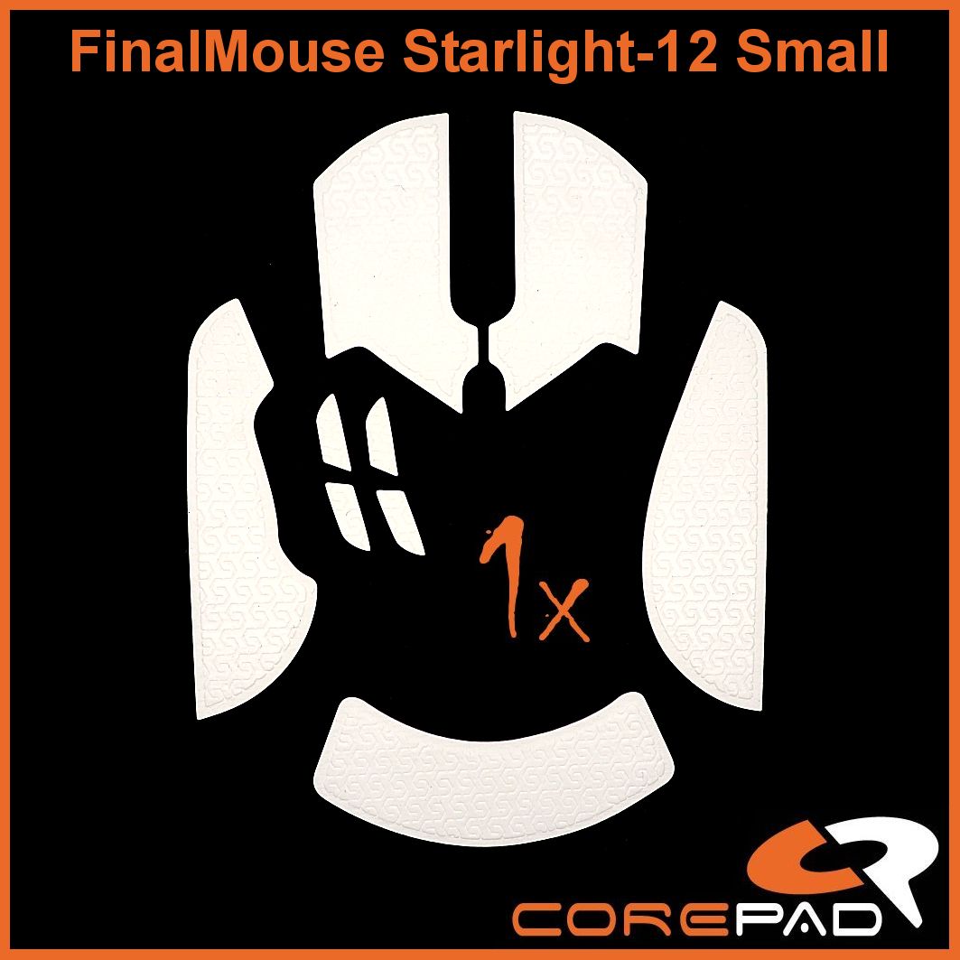 Corepad Grips - Finalmouse Starlight-12 Small - Black