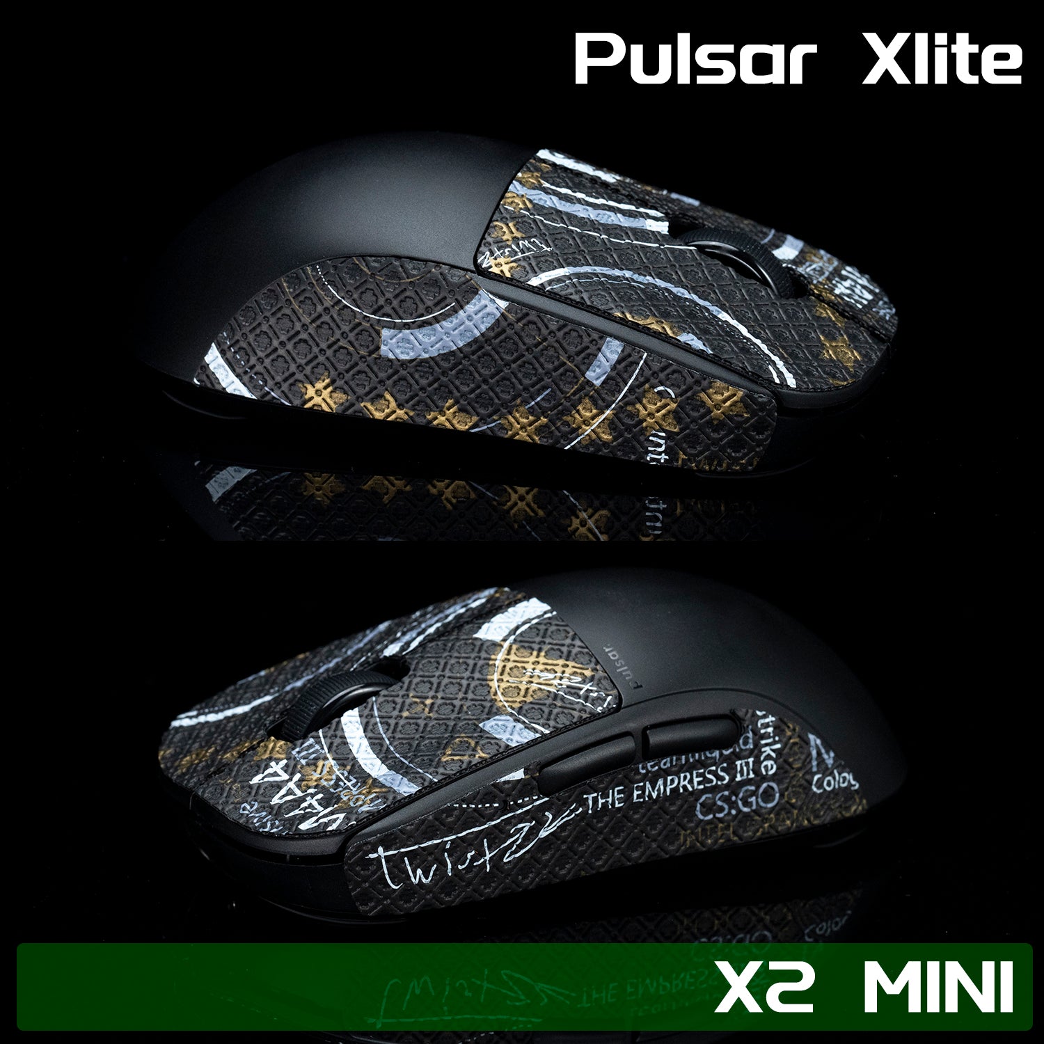 BT.L Grips - Pulsar X2 Mini / X2V2 Mini (PRE-CUT)