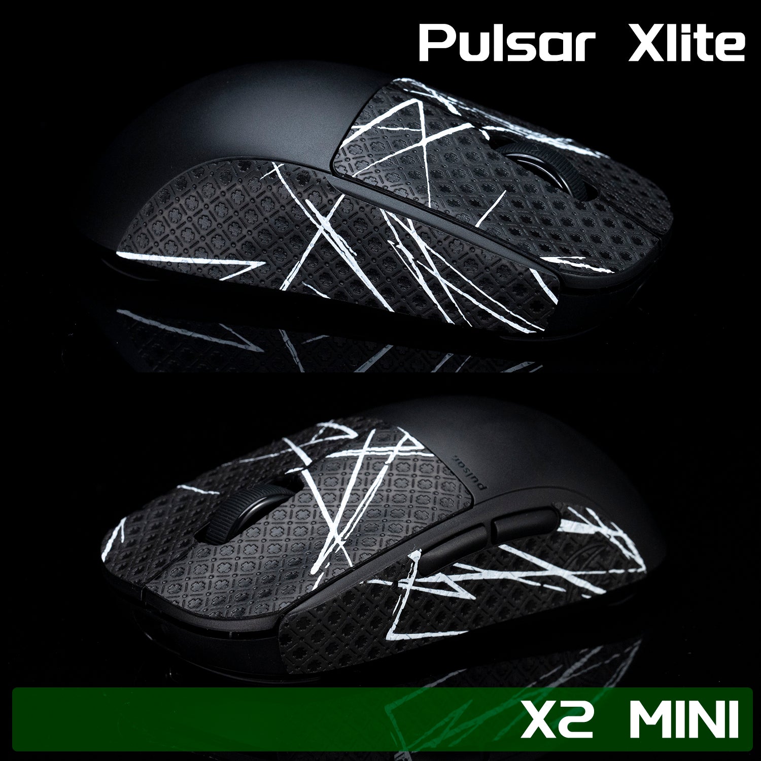 BT.L Grips for Pulsar X2 Mini / X2V2 Mini - Lethal Gaming Gear