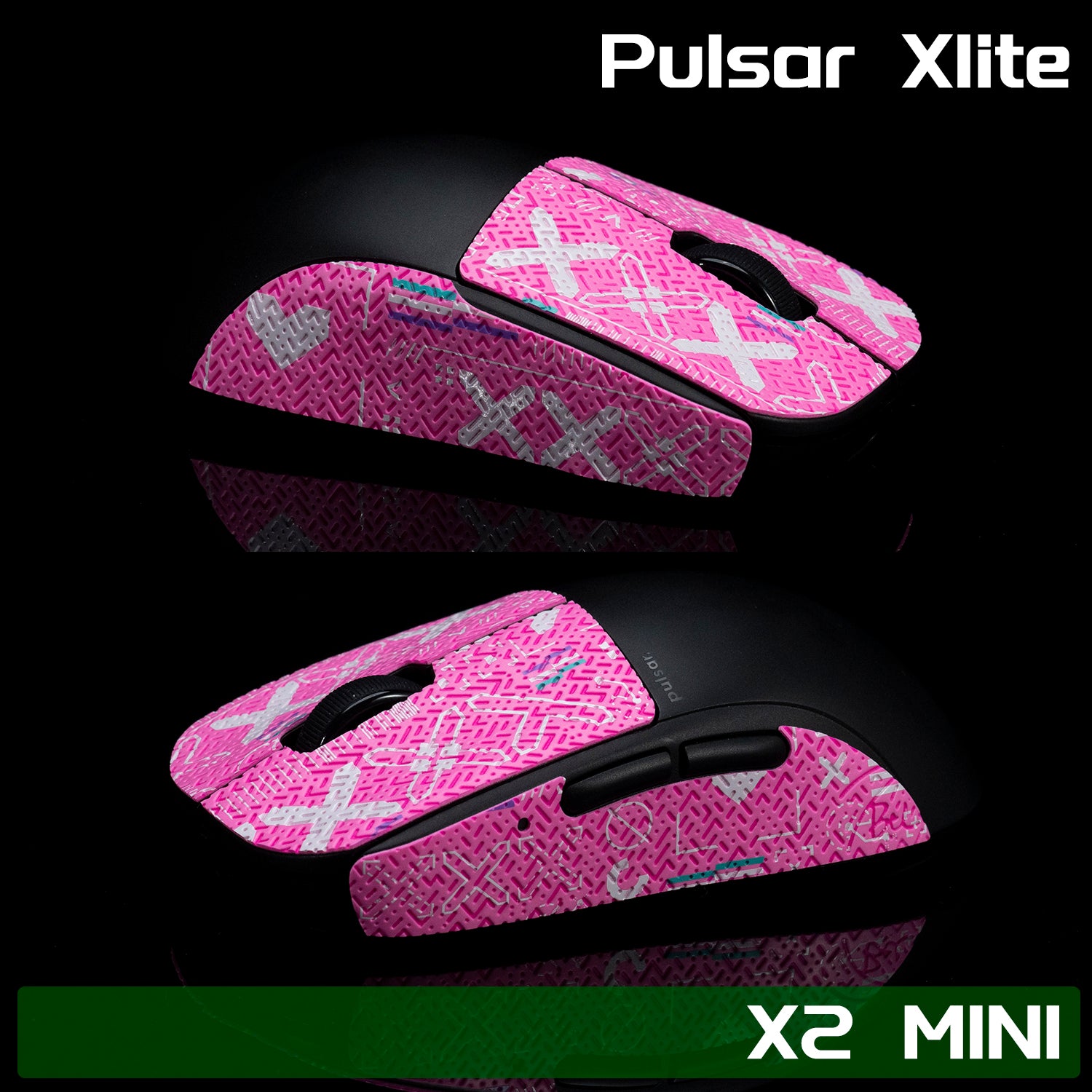 BT.L Grips for Pulsar X2 Mini / X2V2 Mini - Lethal Gaming Gear
