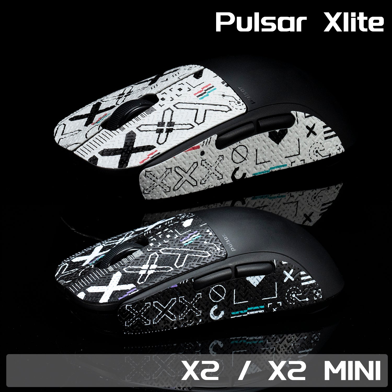 BT.L Grips - Pulsar X2 Mini / X2V2 Mini (PRE-CUT)